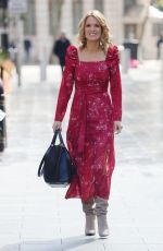 CHARLOTTE HAWKINS Leaves Global Studios in London 04/15/2021