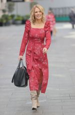 CHARLOTTE HAWKINS Leaves Global Studios in London 04/15/2021