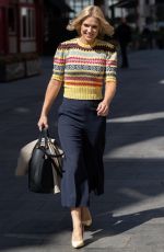 CHARLOTTE HAWKINS Leavinesg Global Studios in London 04/23/2021