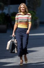 CHARLOTTE HAWKINS Leavinesg Global Studios in London 04/23/2021
