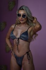 CHLOE CROWHURST in Bikini at a Photoshoot in Manchester 04/15/2021