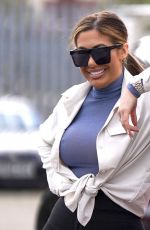 CHLOE FERRY at a Gas Station in Newcastle 04/07/2021