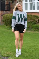 CHLOE MEADOWS on the Set of The Only Way is Essex 04/06/2021