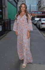 CHLOE ROSS Leaves Aqua Restaurant in Mayfair 04/22/2021