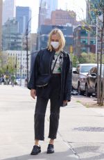 CHLOE SEVIGNY Out and About in New York 04/24/2021