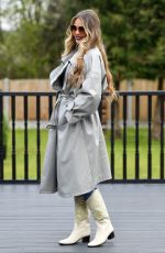 CHLOE SIMS on the Set of The Only Way is Essex 04/13/2021