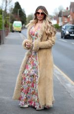 CHLOE SIMS on the Set of The Only Way is Essex 04/29/2021