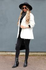 CHLOE SIMS on TOWIE Set in Essex 04/18/2021
