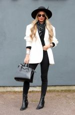 CHLOE SIMS on TOWIE Set in Essex 04/18/2021