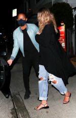 CHRISSY TEIGEN and John Legend Leaves Giorgio Baldi in Santa Monica 04/24/2021