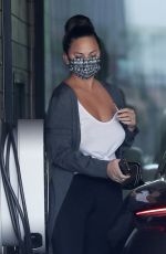 CHRISSY TEIGEN Heading to a Meeting in Los Angeles 04/02/2021