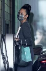 CHRISSY TEIGEN Heading to a Meeting in Los Angeles 04/02/2021