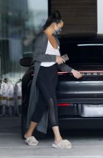 CHRISSY TEIGEN Heading to a Meeting in Los Angeles 04/02/2021