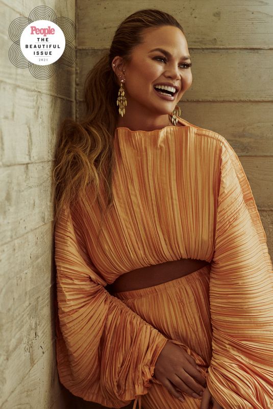 CHRISSY TEIGEN in People Magazine, Beautiful Issue 2021