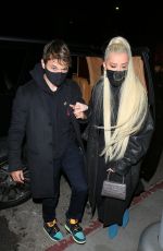 CHRISTINA AGUILERA Celebrates Her Boyfriend Matthew Rutler