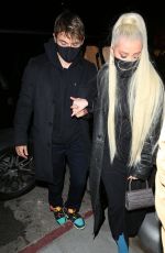 CHRISTINA AGUILERA Celebrates Her Boyfriend Matthew Rutler