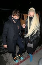 CHRISTINA AGUILERA Celebrates Her Boyfriend Matthew Rutler