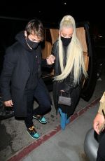 CHRISTINA AGUILERA Celebrates Her Boyfriend Matthew Rutler