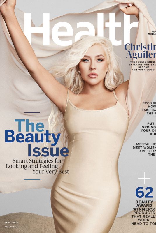 CHRISTINA AGUILERA for Health Magazine, May 2021