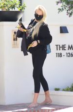 CHRISTINE QUINN Out and About in West Hollywood 03/31/2021