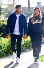 CIARA and Russell Wilson on the Set of Roll Up Your Sleeves 04/17/221