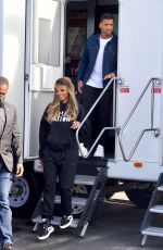 CIARA and Russell Wilson on the Set of Roll Up Your Sleeves 04/17/221