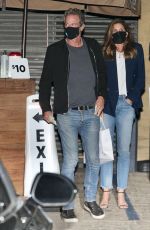 CINDY CRAWFORD and Rande Gerber at Nobu in Malibu 04/11/2021