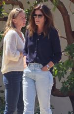 CINDY CRAWFORD and Rande Gerber Check in on the Renovations of Their Home in Malibu 04/16/2021