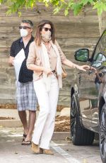 CINDY CRAWFORD at Cafe Habana in Malibu 04/13/2021