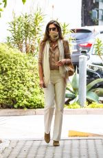 CINDY CRAWFORD at Cafe Habana in Malibu 04/13/2021