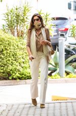 CINDY CRAWFORD at Cafe Habana in Malibu 04/13/2021