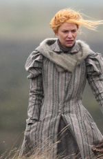 CLAIRE DANES on the Set of The Essex Serpent in London 04/09/2021
