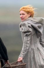 CLAIRE DANES on the Set of The Essex Serpent in London 04/09/2021