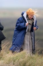 CLAIRE DANES on the Set of The Essex Serpent in London 04/09/2021