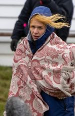 CLAIRE DANES on the Set of The Essex Serpent in London 04/09/2021