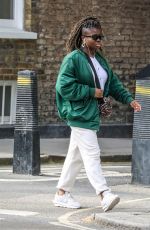 CLARA AMFO Out in London 04/01/2021