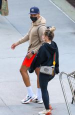 CLARE CRAWLEY and Dale Moss Out for Lunch in New York 04/08/2021