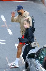 CLARE CRAWLEY and Dale Moss Out for Lunch in New York 04/08/2021