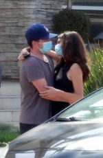 CLAUDIA TRAISAC Out for Coffee in Los Feliz 04/09/2021