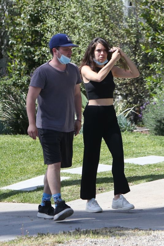 CLAUDIA TRAISAC Out for Coffee in Los Feliz 04/09/2021