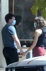 CLAUDIA TRAISAC Out for Juice in Los Feliz 04/03/2021