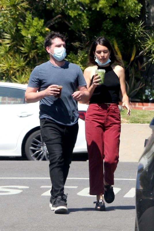 CLAUDIA TRAISAC Out for Juice in Los Feliz 04/03/2021