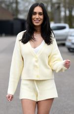 CLELIA THEODOROU on the Set of The Only Way is Essex 03/28/2021