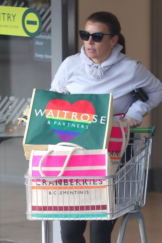 COLEEN ROONEY Out Shopping in Alderley Edge 04/16/2021