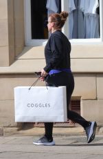 COLEEN ROONEY Out Shopping in Cheshire 04/13/2021