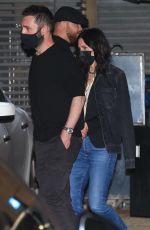 COURTENEY COX Out for Dinner at Nobu Restaurant in Malibu 04/06/2021