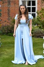 COURTNEY GREEN on the Set of The Only Way is Essex 04/18/2021