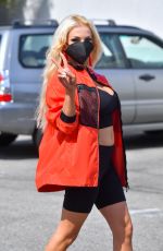 COURTNEY STODDEN Out and About in Palm Springs 04/15/2021