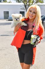 COURTNEY STODDEN Out and About in Palm Springs 04/15/2021