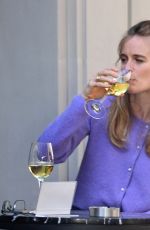CRESSIDA BONAS at Mayfair Hotel in London 04/23/2021
